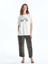LC Waikiki Crew Neck Printed Women's T-shirt